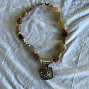 Western bead necklace